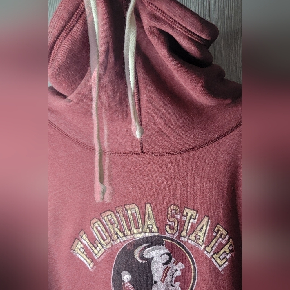 ♡Florida State cowneck hoodie size Large.A4 - Picture 2 of 9